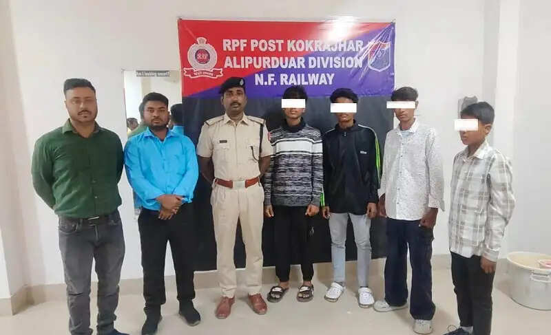 कोकराझार रेलवे स्टेशन पर ऑपरेशन “नन्हे फरिश्ते” के तहत चार नाबालिगों का रेस्क्यू