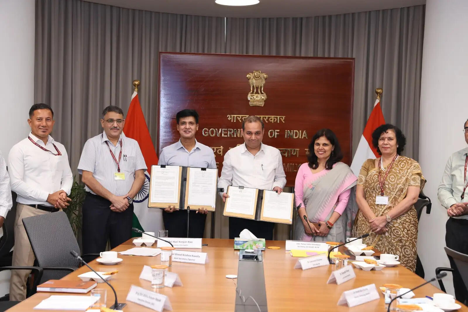 खिलाड़ियों को बेहतर चिकित्सा सुविधा के लिए सफदरजंग अस्पताल व एसएआई के बीच समझौता