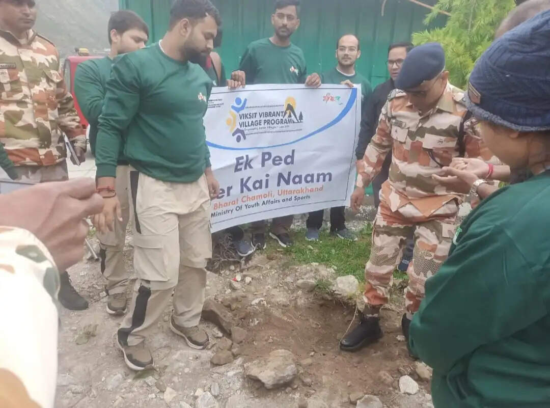 देश के पहले गाँव माणा में विश्व पर्यावरण दिवस एक पेड़ वीरों के नाम कार्यक्रम