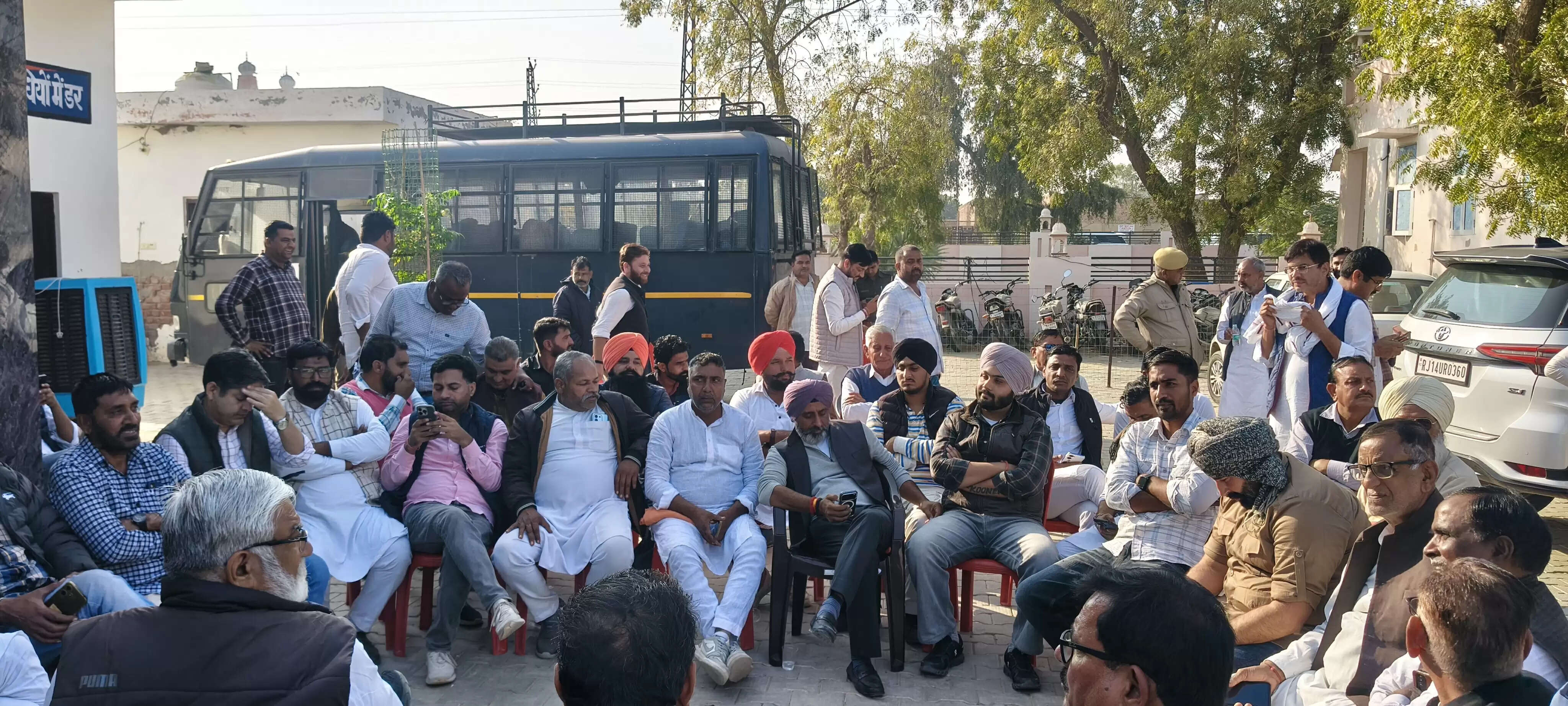 हनुमानगढ़ में ड्यून एथेनॉल फैक्ट्री पर बवाल जारी