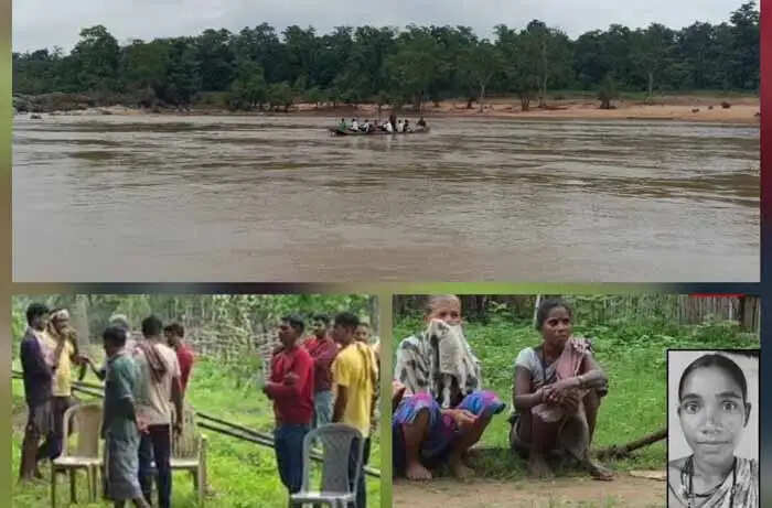 कांकेर&nbsp;में&nbsp;अस्पताल ले जाते समय नदी के बीच नाव में गर्भवती महिला&nbsp;की मौत