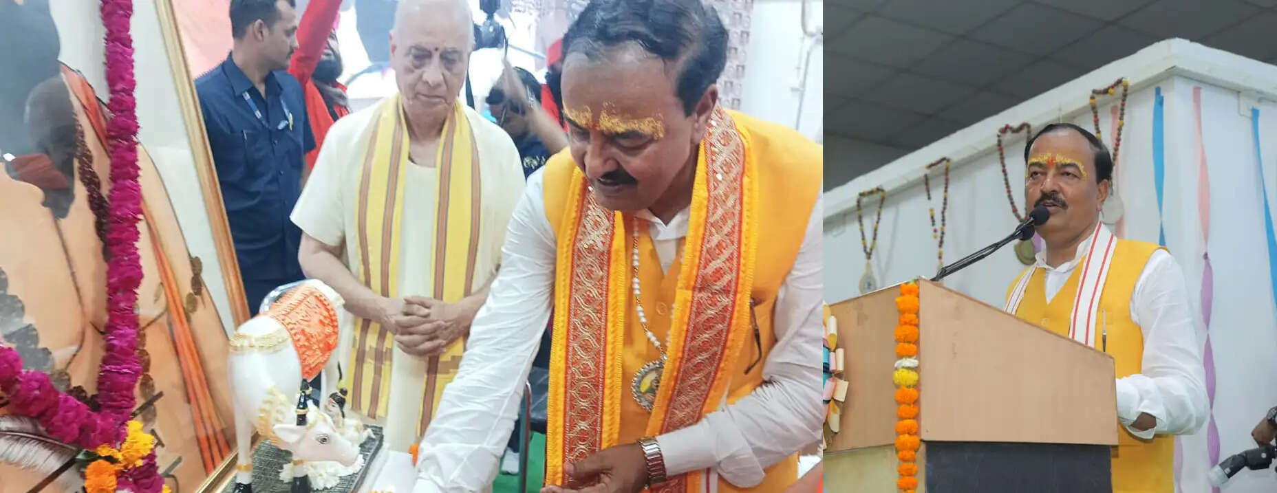 उप मुख्यमंत्री केशव प्रसाद मौर्य ने आधा दर्जन प्रकल्पों का किया ई-लोकार्पण