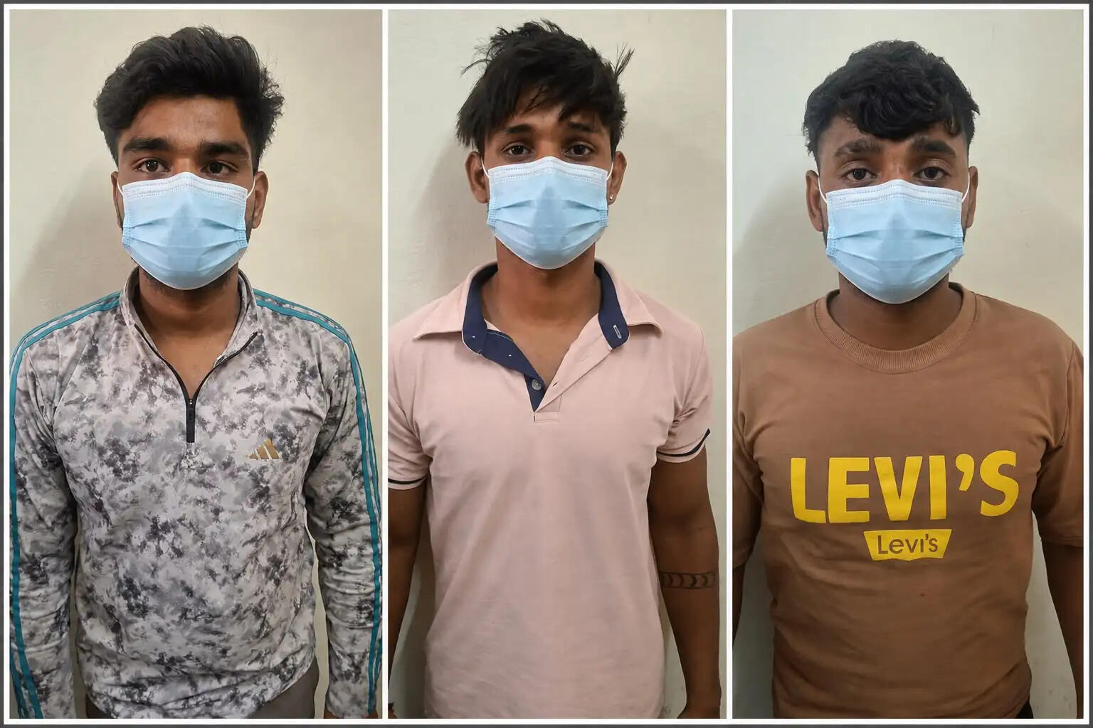फरीदाबाद : गश्त कर रहे पुलिसकर्मियों पर पथराव, तीन आरोपी गिरफ्तार