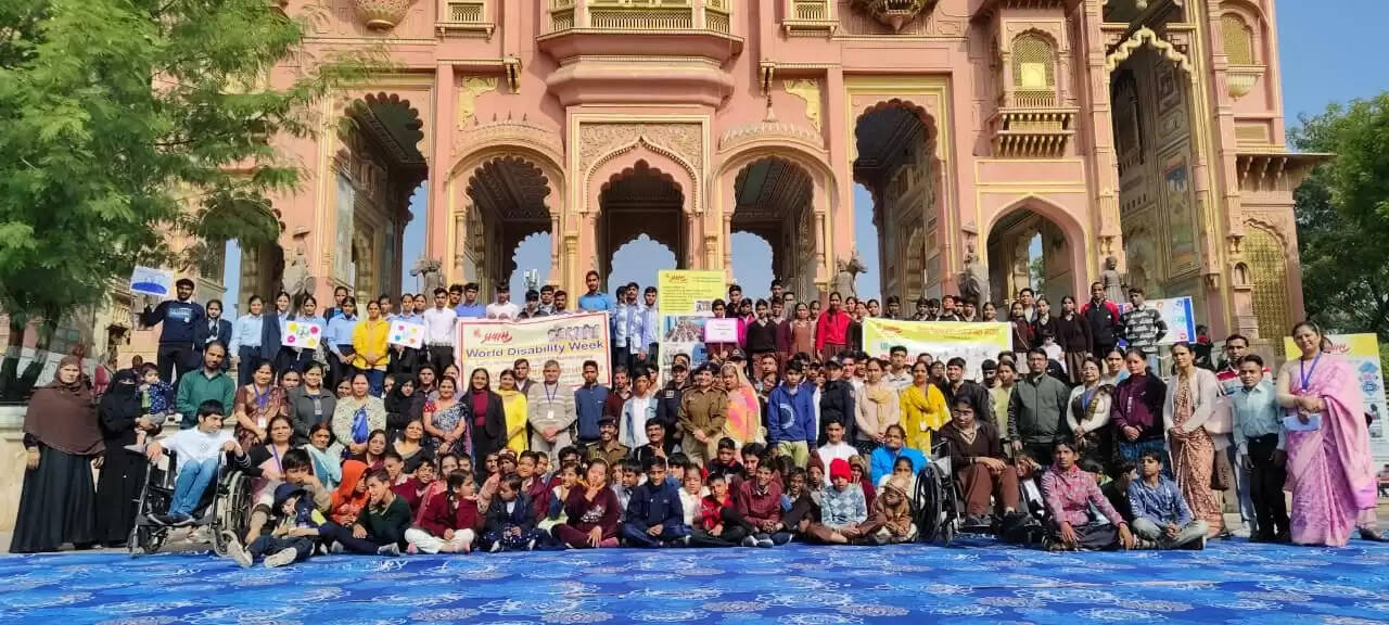 पुलिस ने दिव्यांग बच्चों को सिखाया आत्म-सुरक्षा का पाठ