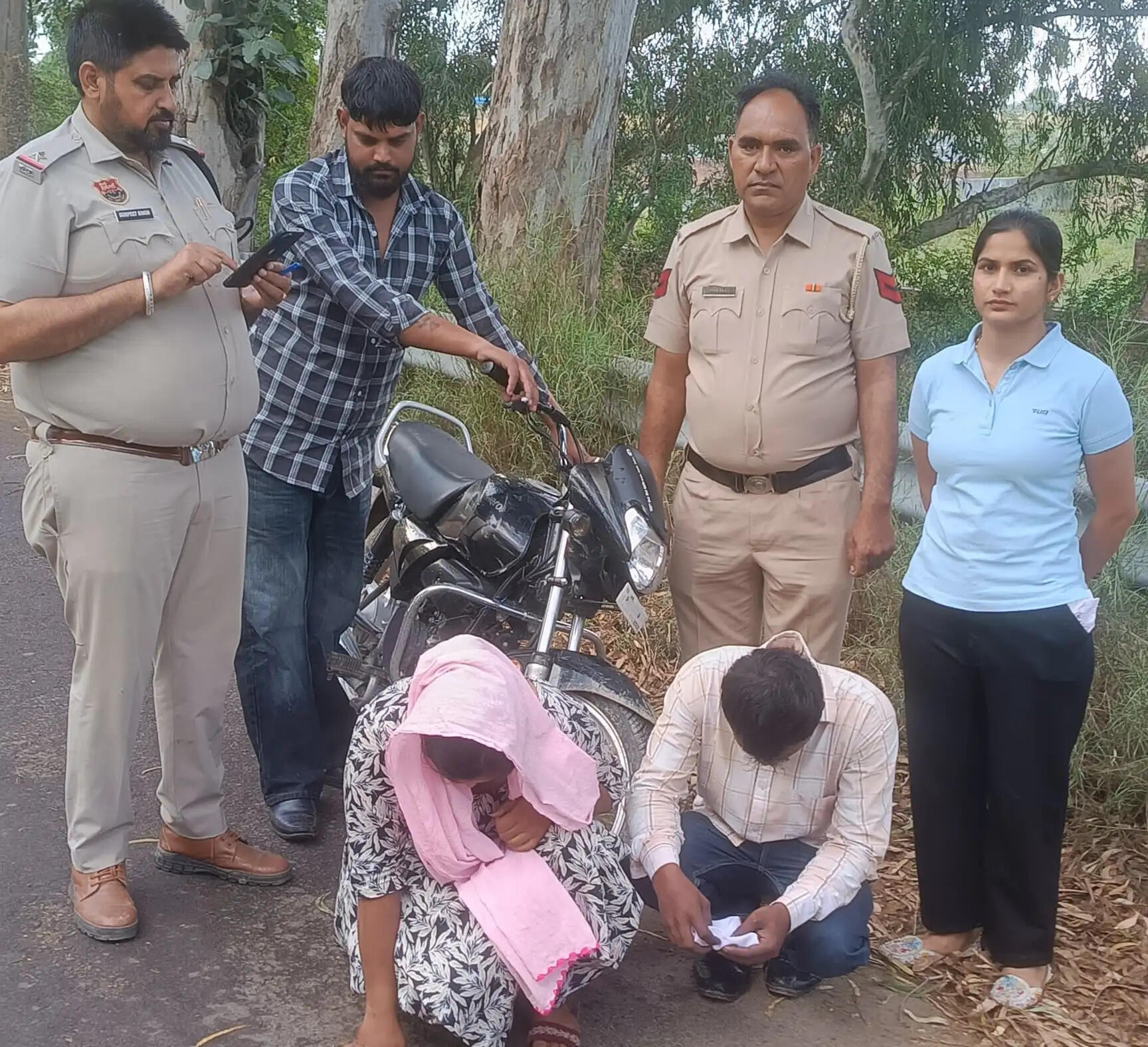 सिरसा: पति-पत्नी सहित चार नशा तस्कर गिरफ्तार