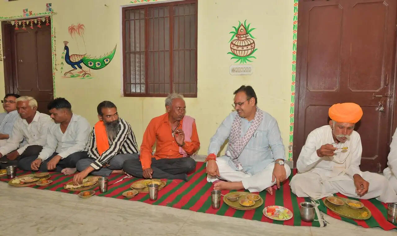 ग्राम विकास चौपाल में मुख्यमंत्री भजनलाल शर्मा बोले: कृषि, डेयरी और सहकारिता से समृद्ध होंगे गांव