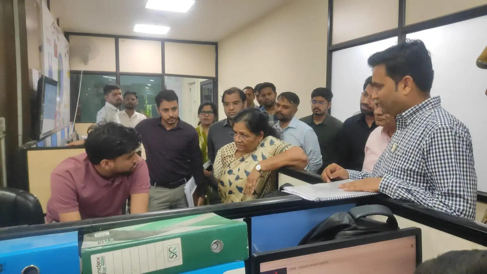 जयपुर सांसद मंजू शर्मा ने मानसून तैयारियों का लिया जायजा