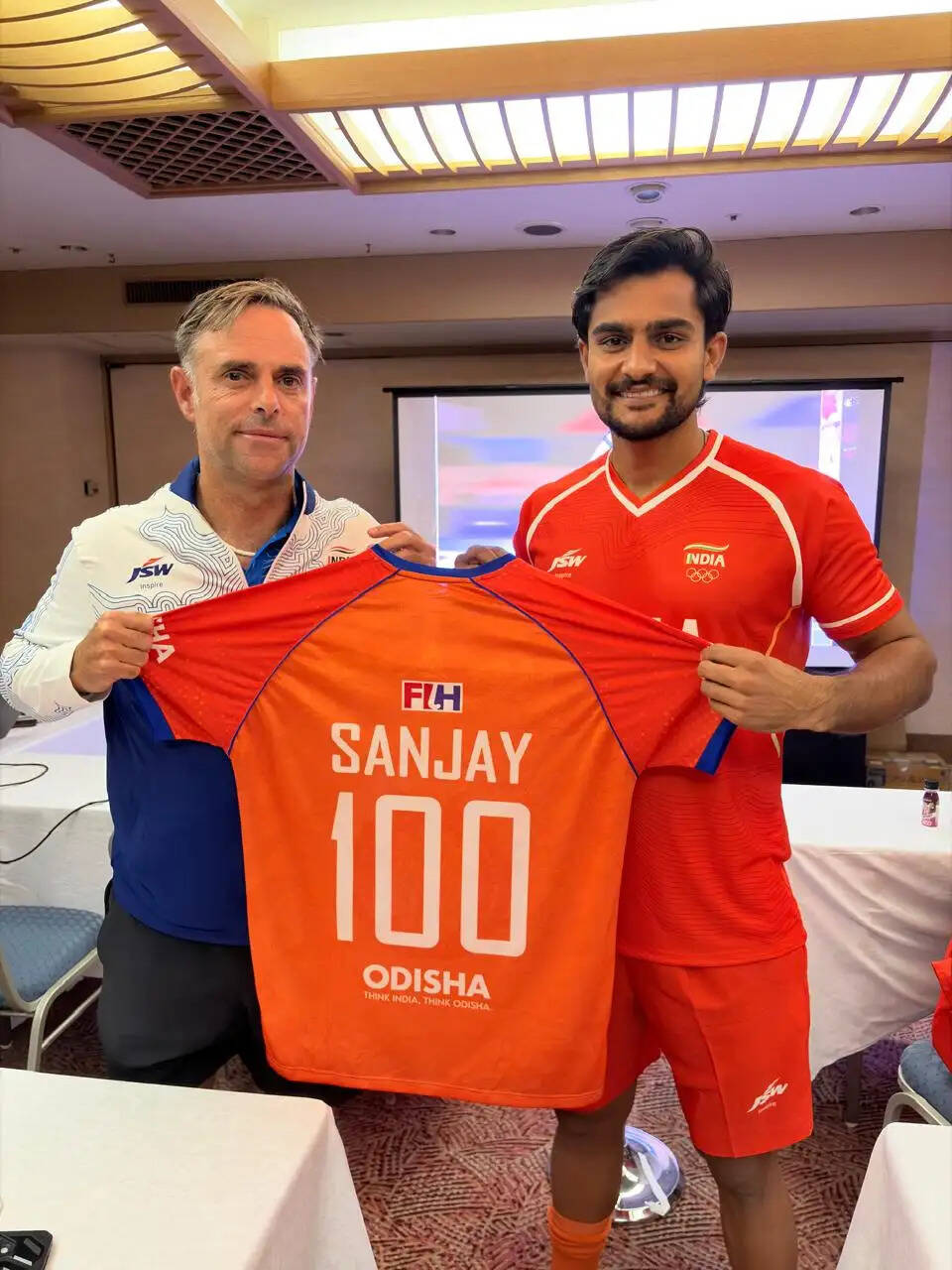 एशियाई खेल: भारतीय खिलाड़ी संजय ने पूरे किए 100 अंतरराष्ट्रीय मैच, हॉकी इंडिया ने दी बधाई
