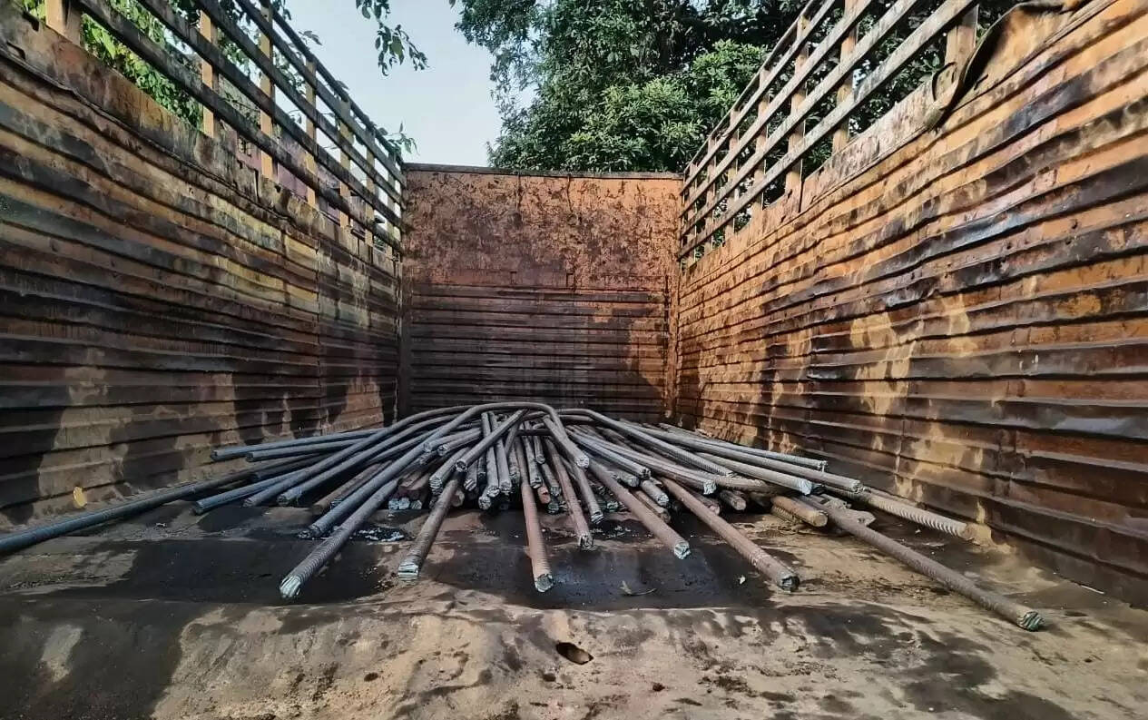 रेलवे निर्माण सामग्री की चोरी करने वाले सात आरोपित गिरफ्तार