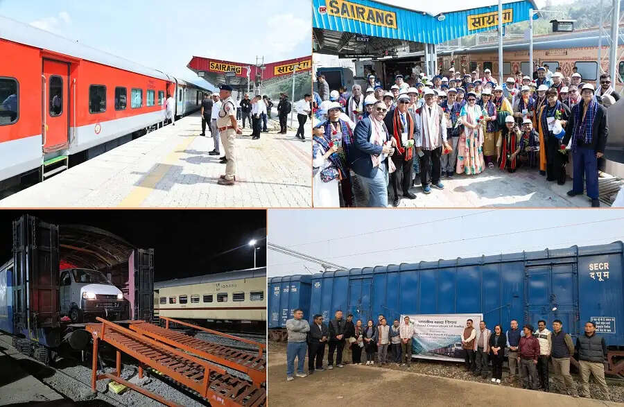 रेल कनेक्टिविटी से मिज़ोरम में निरंतर परिवर्तनकारी बदलाव