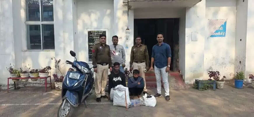 रायगढ़ : पान दुकान में चोरी का खुलासा, दो आरोप‍ित गिरफ्तार