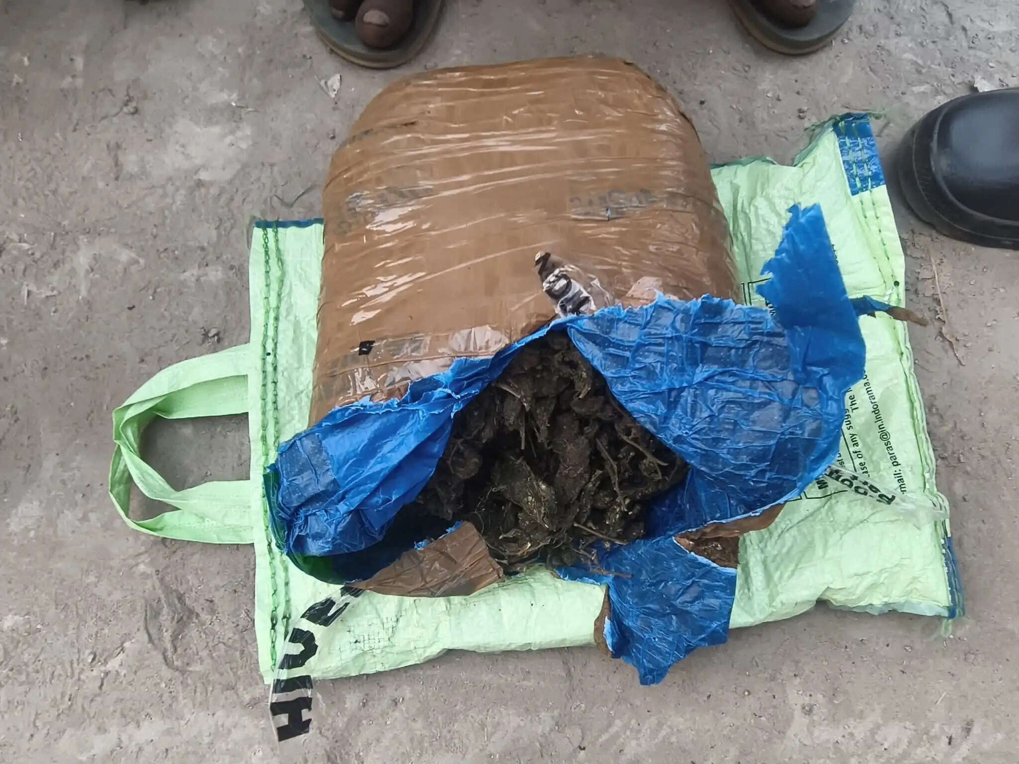 गांजा समेत दो तस्कर गिरफ्तार