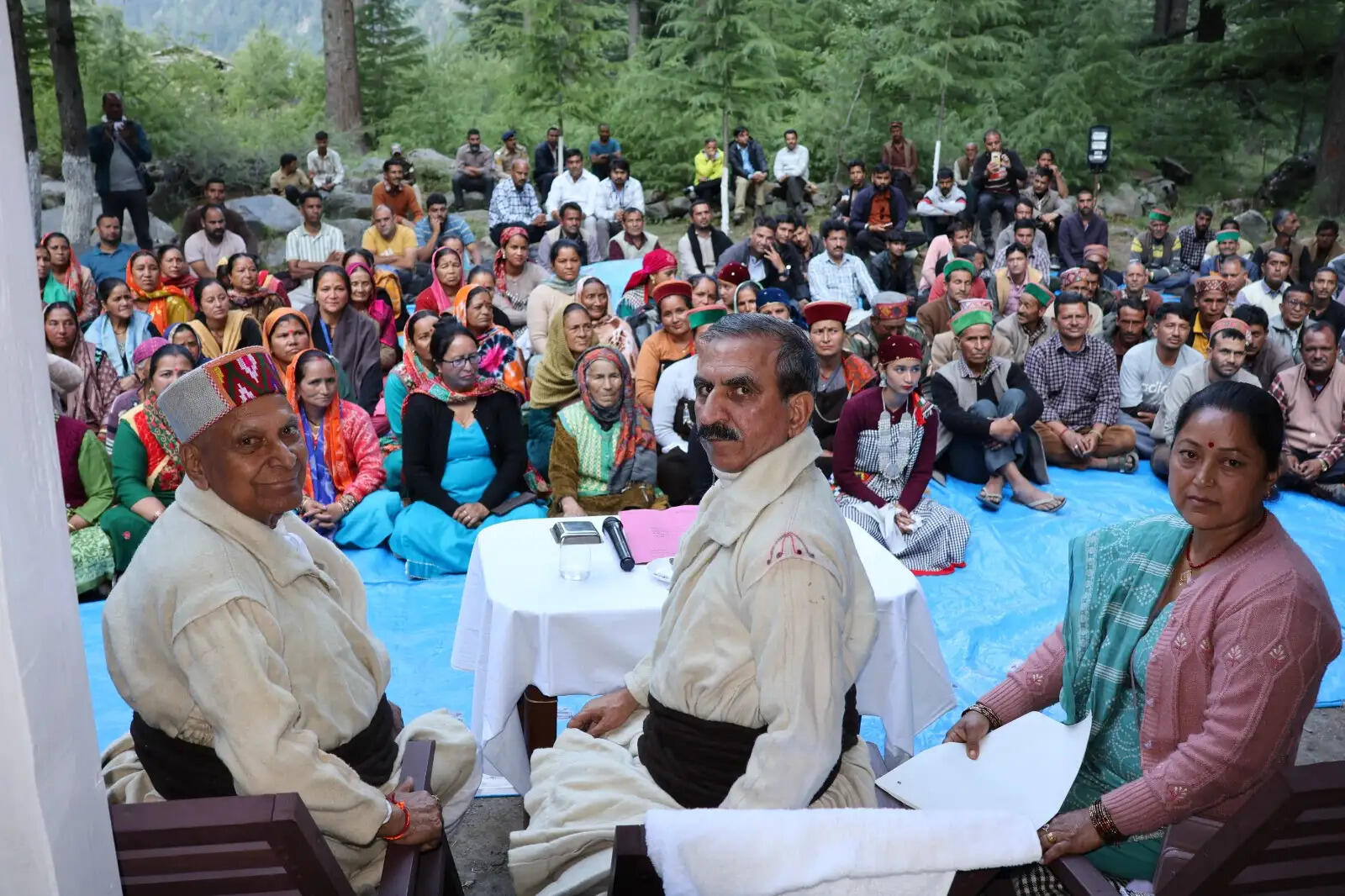 बड़ा भंगाल में बोले मुख्यमंत्री, राजनीति करने नहीं दुख-दर्द बांटने आया हूं