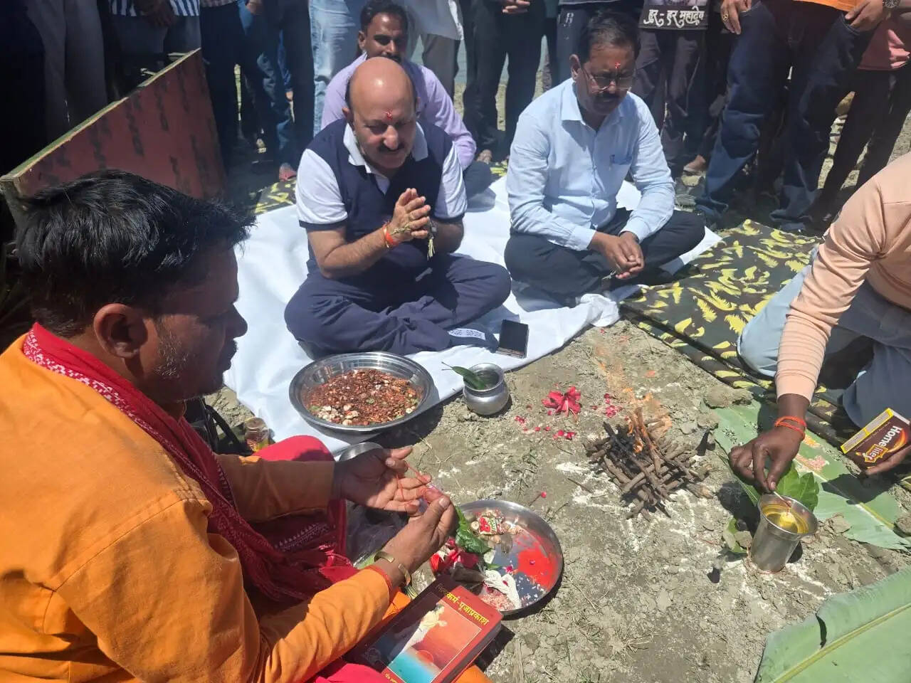 लखीमपुर खीरी के गांवों को बाढ़ से बचाने के लिए 5.34 करोड़ की परियोजनाओं का हुआ शुभारंभ