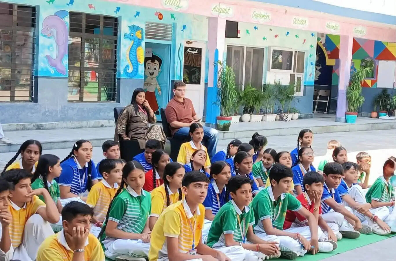 स्पीडबॉल प्रतियोगिता में आर्यन पूर्वी आहिल और गुनिका ने जीते स्वर्ण पदक