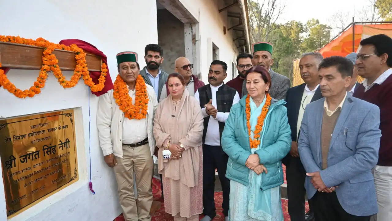 जगत सिंह नेगी ने सिरमौर के बागथन में 1 करोड़ 25 लाख से बनने वाले जैव नियंत्रण प्रयोगशाला का किया शिलान्यास