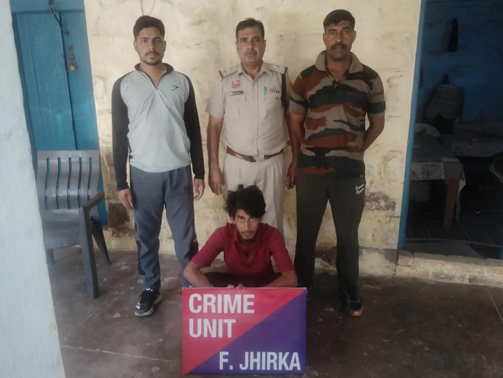 नूंह में अवैध हथियार सहित युवक गिरफ्तार