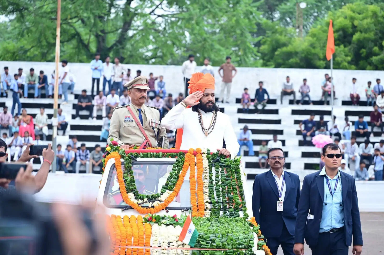 जांजगीर-चांपा में हर्षोल्लास से मनाया गया 80वां स्वतंत्रता दिवस, मंत्री गुरू खुशवंत साहेब ने फहराया तिरंगा