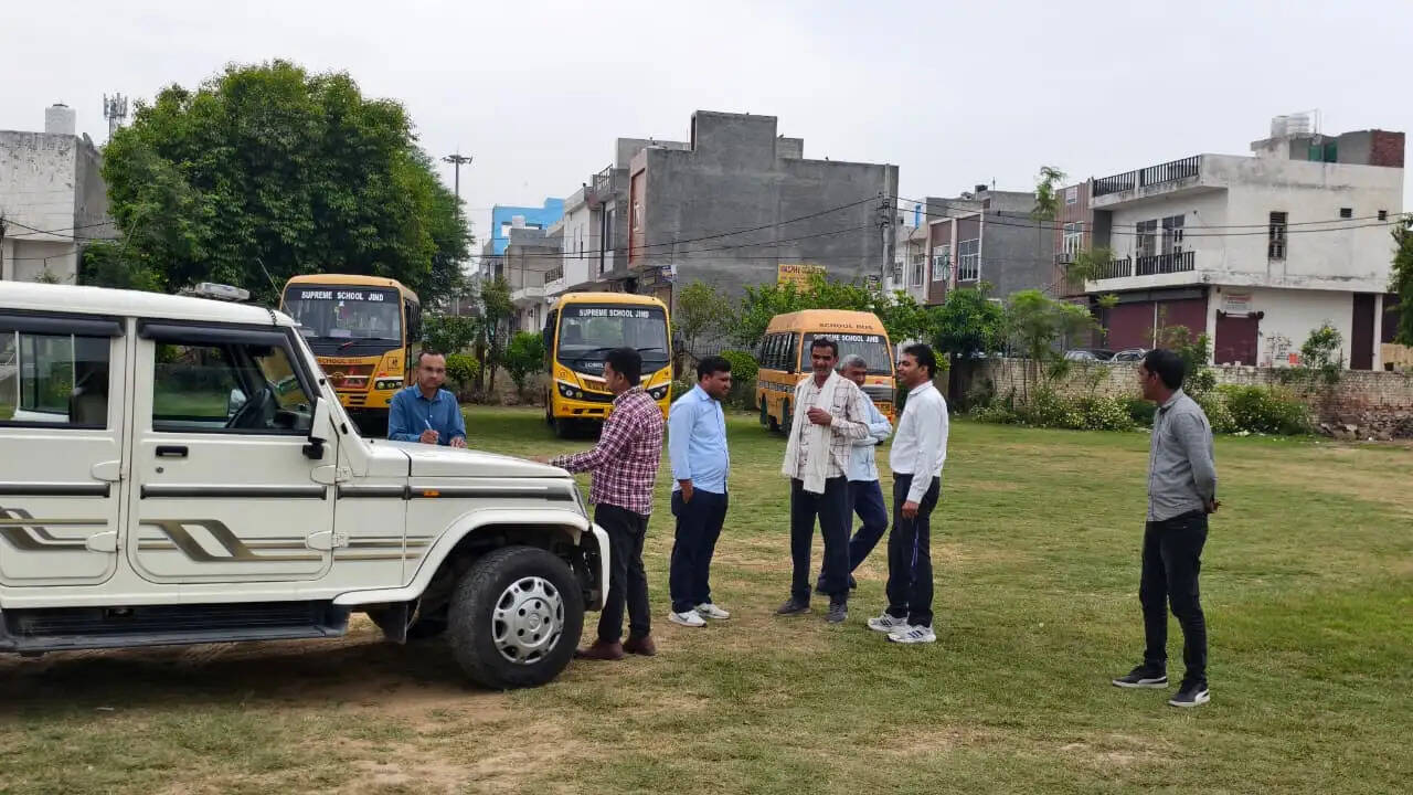 जींद : परिवहन विभाग ने जांची स्कूल बसें