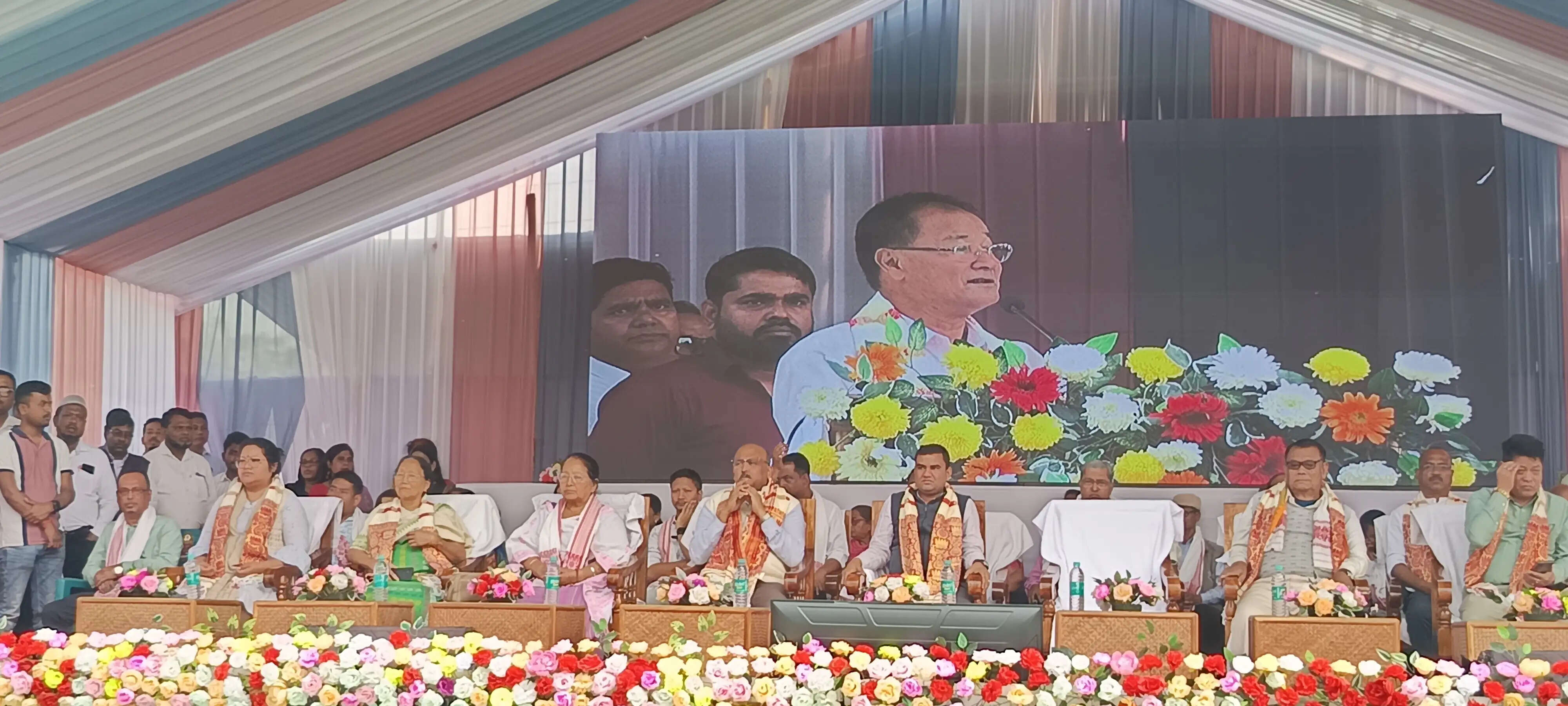 फकीराग्राम में बीटीसी सरकार की पांच योजनाओं का शुभारंभ