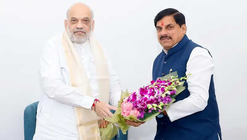 अमित शाह से मिले मप्र के मुख्यमंत्री डॉ. यादव, कल्याणकारी योजनाओं की दी जानकारी