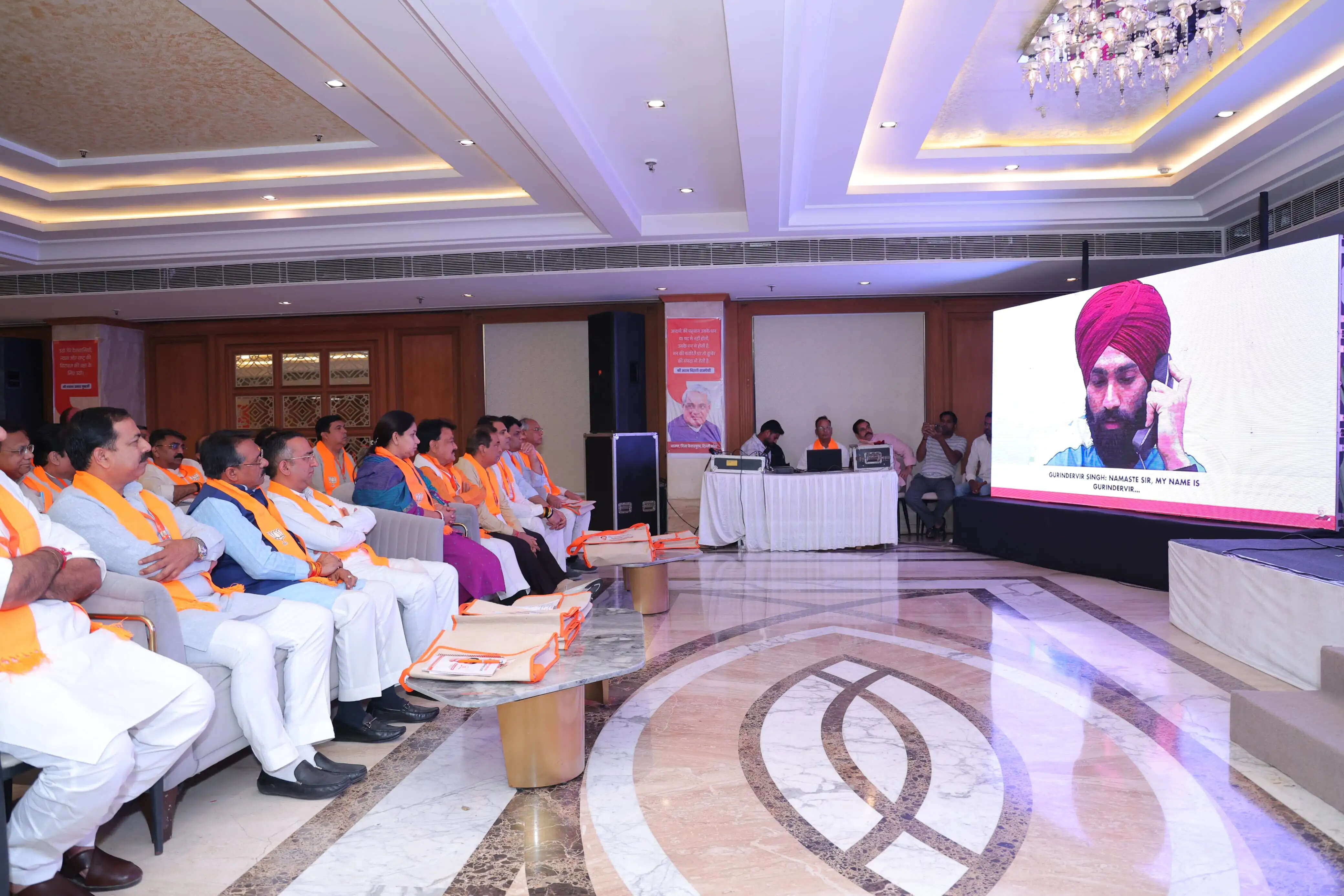 प्रधानमंत्री की मन की बात कार्यक्रम को दिल्ली भाजपा कार्यकर्ताओं ने 7568 बूथों पर सुना