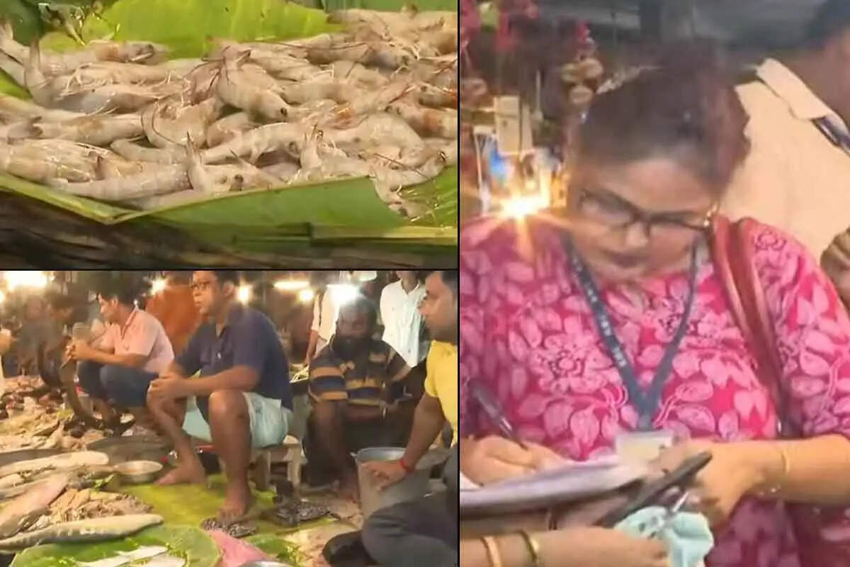 गड़ियाहाट बाजार में खाद्य सुरक्षा विभाग की छापेमारी, 15 किलो फ्रोजन मांस जब्त