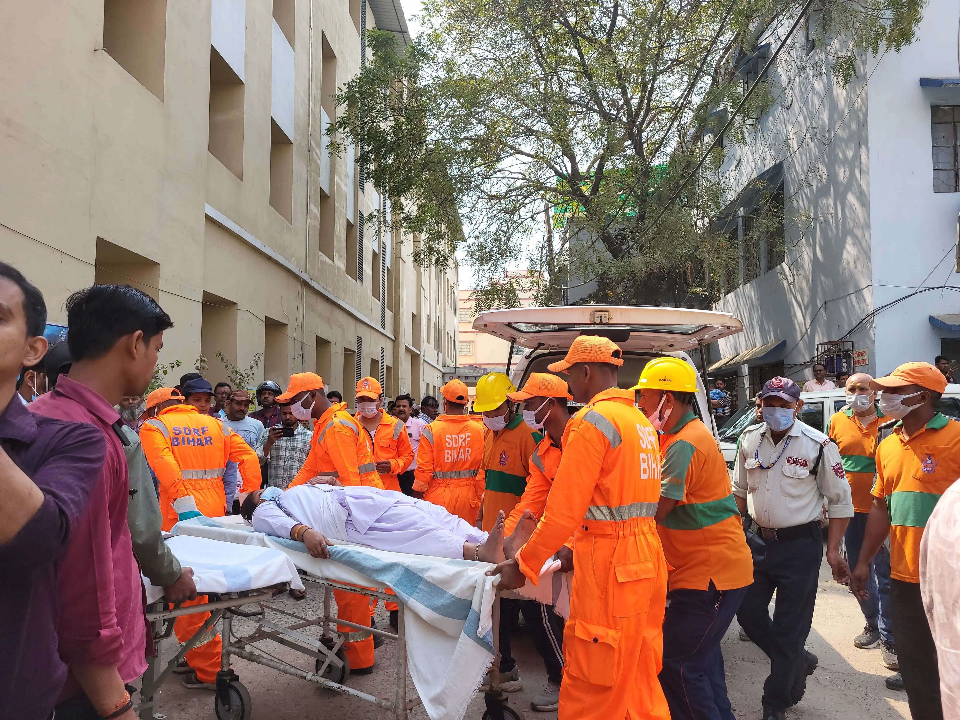 भूकंप परिदृश्य पर कटिहार में मॉक अभ्यास आयोजित