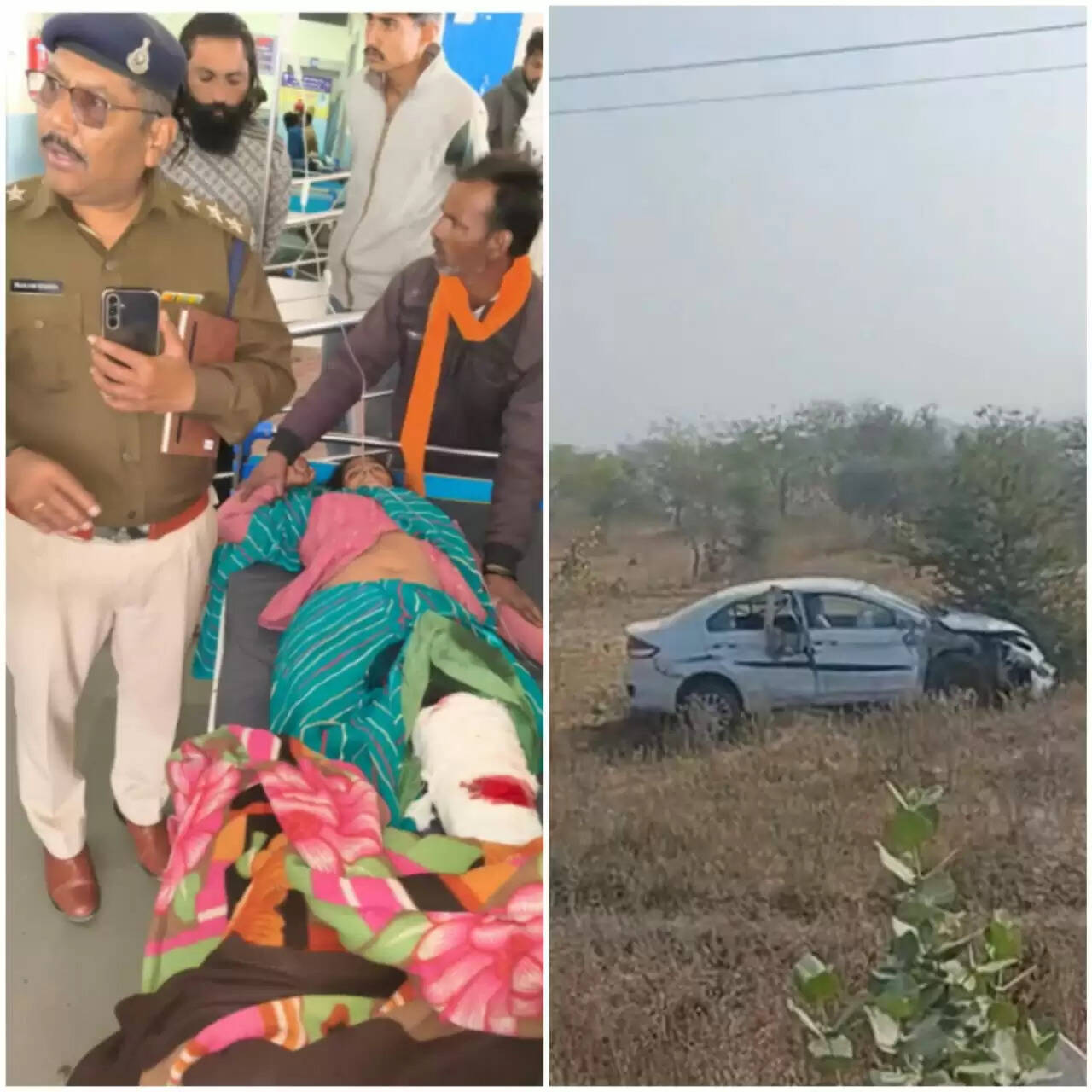 राजगढ़ः खाटू श्याम मंदिर दर्शन करने जा रही महिलाओं को कार ने मारी टक्कर,दो की मौत, तीन घायल