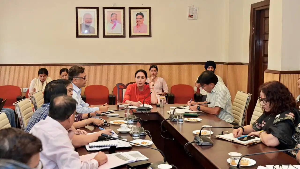 उपमुख्यमंत्री दिया कुमारी की अध्यक्षता में महिला एवं बाल विकास एवं बाल अधिकारिता विभाग की समीक्षा बैठक