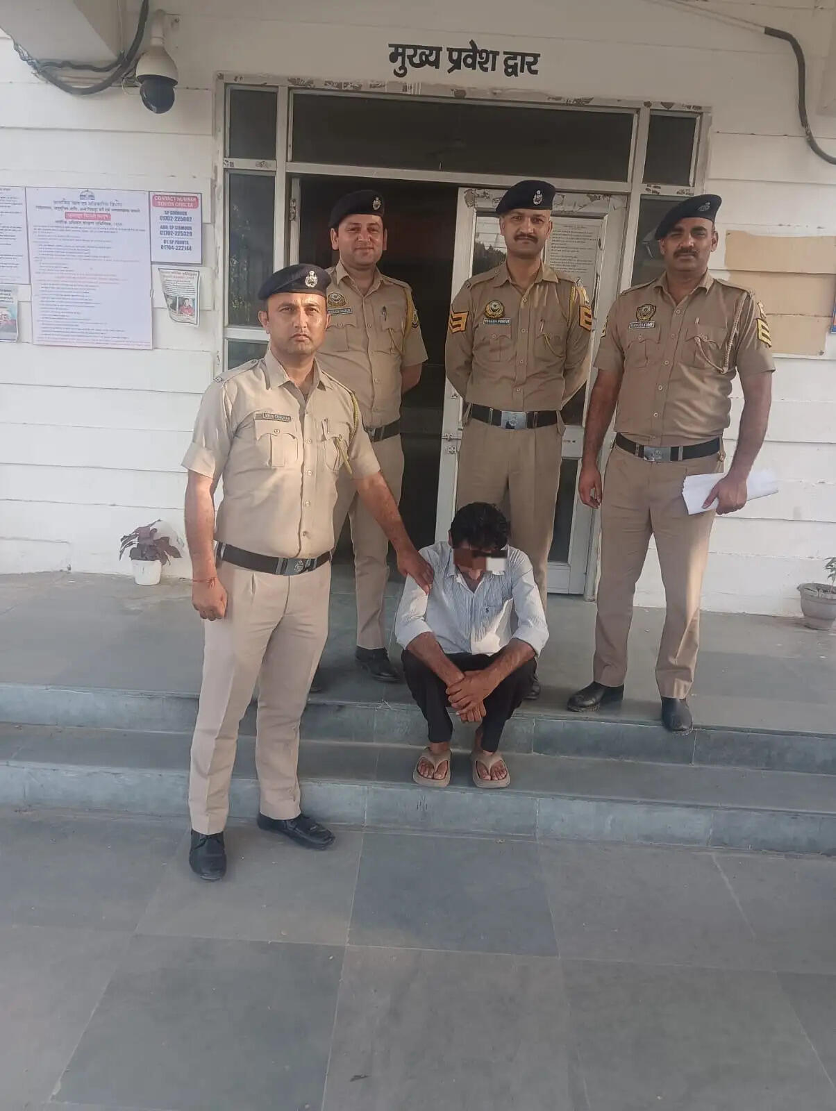 पांवटा साहिब में कार से 264 नशीले कैप्सूल बरामद, आरोपी गिरफ्तार