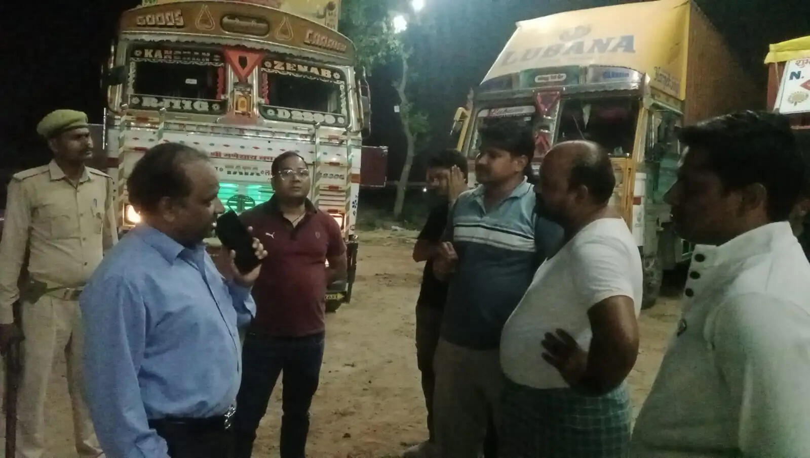 अवैध खनिज परिवहन पर प्रशासन की बड़ी कार्रवाई, 4 डम्पर सीज, 2.68 लाख का जुर्माना