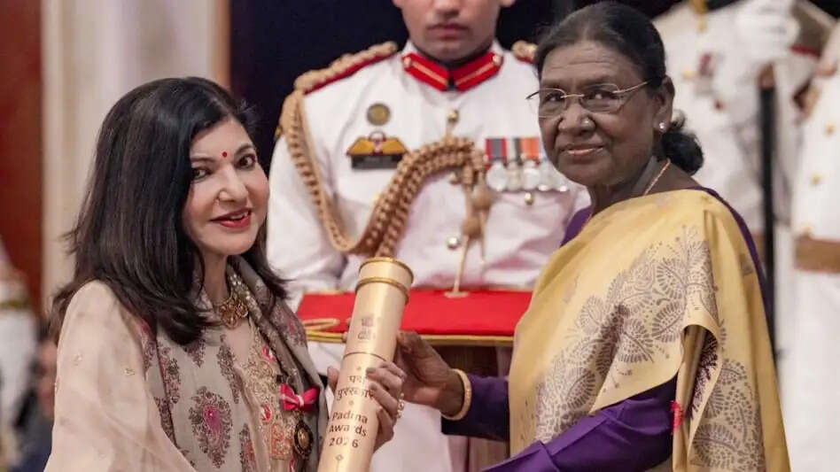 पद्म भूषण मिलने के बाद भावुक हुईं अलका याग्निक, भावुक संदेश शेयर किया