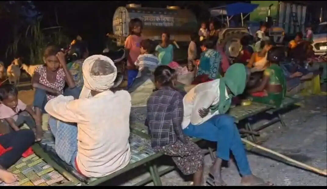 कुशीनगर के गांवों में घुसा बाढ़ का पानी, 1400 परिवार प्रभावित