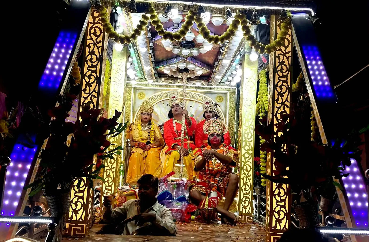 धौलपुर में श्रद्वा और उल्लास से निकाली हनुमान जन्मोत्सव शोभायात्रा