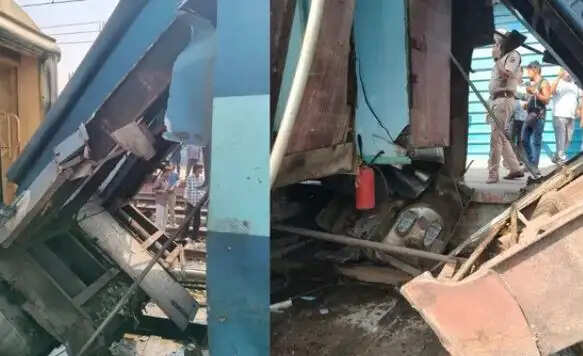 लुधियाना स्टेशन पर हादसा, नई दिल्ली-कटरा ट्रेन के स्लीपर कोच का शौचालय धमाके के साथ टूटा, सभी यात्री सुरक्षित