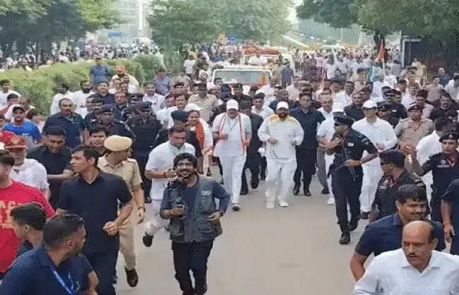 रेवाड़ी में नशे के खिलाफ दौड़ा युवाओं का सैलाब