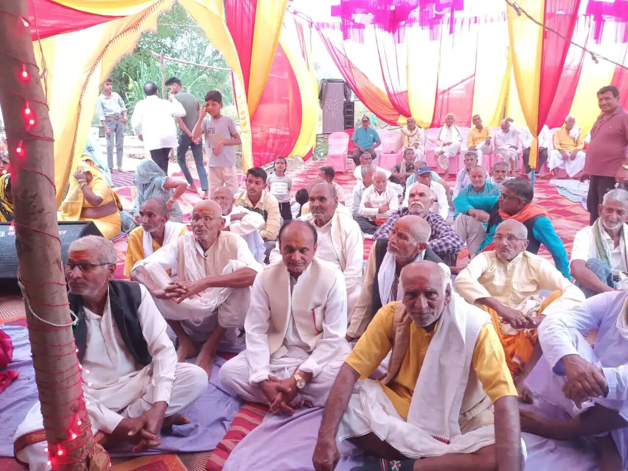 उद्धव-गोपी संवाद और रूक्मिणी विवाह कथा सुन भावविभोर हुए श्रद्धालु