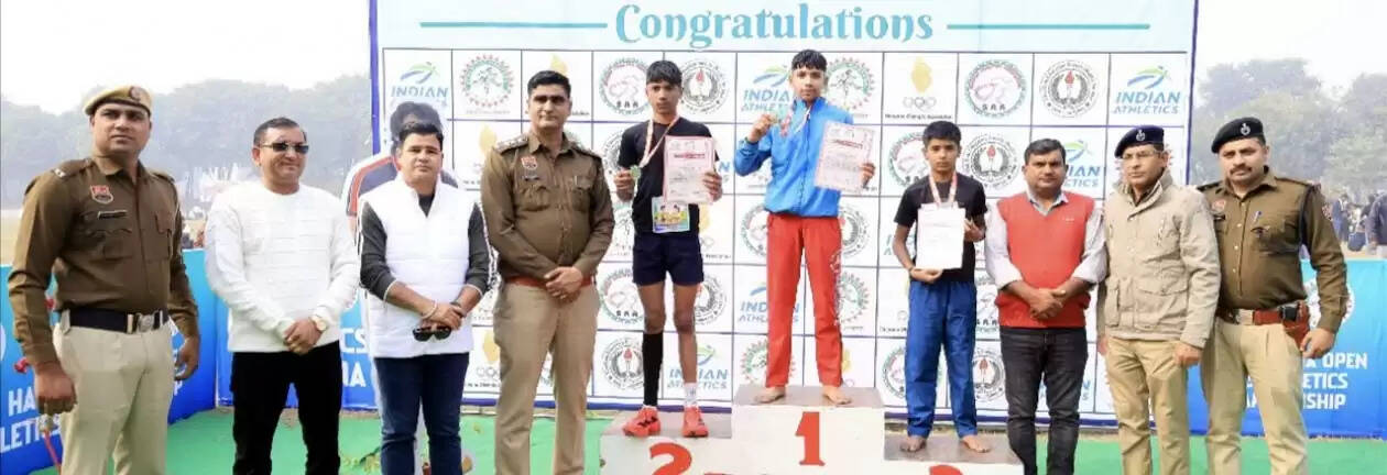 हिसार के बच्चाें ने हरियाणा किड्स एथलेटिक्स चैंपियनशिप में अर्जित किए स्वर्ण पदक