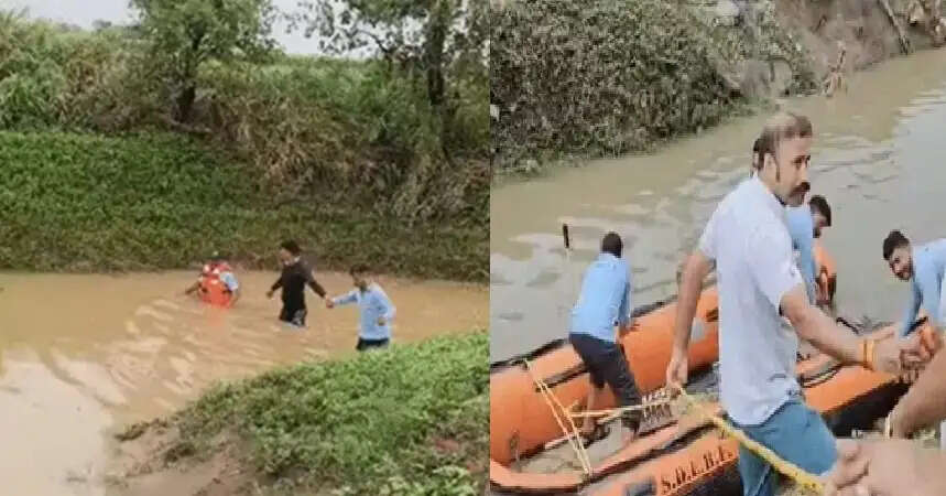 मप्रः इंदौर में मूसलाधार बारिश के दौरान नाले में बहे युवक का शव मिला, दूसरे की तलाश जारी
