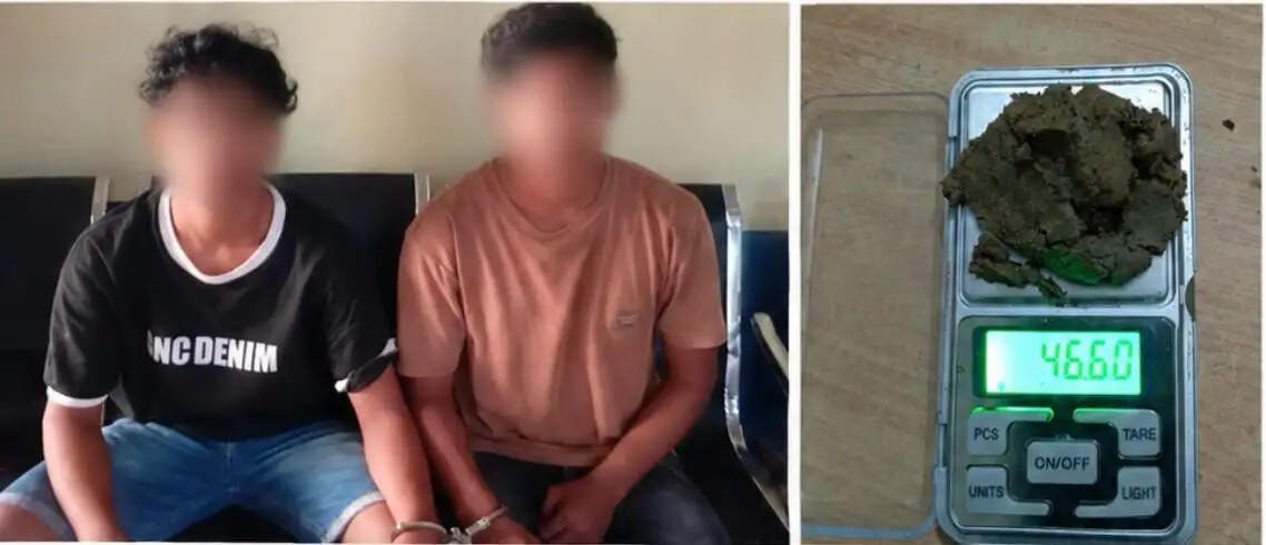 भारत-नेपाल सीमा पर पकड़ी गई स्मैक की खेप,दो गिरफ्तार
