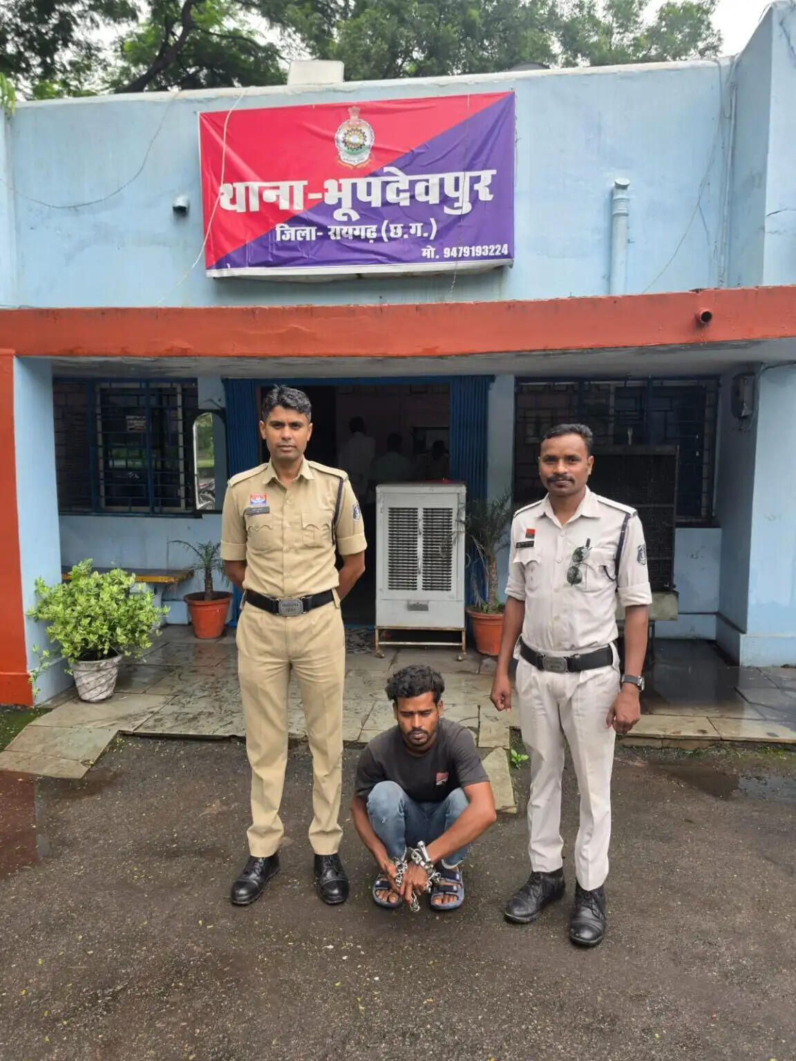 नाबालिग का शारीरिक शोषण करने वाला आरोपित गिरफ्तार