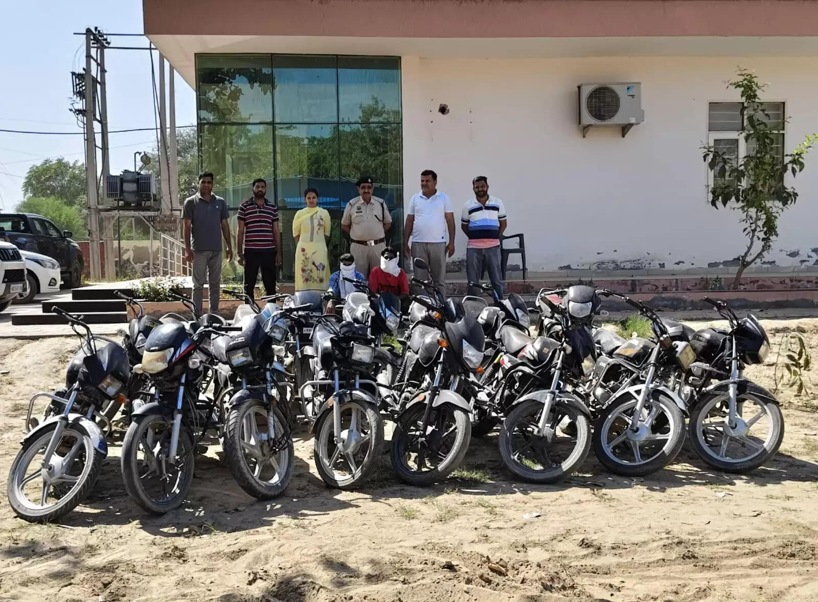 सिरसा: अंतरराज्यीय वाहन चोर गिरोह का पर्दाफाश, राजस्थान के दो आरोपी गिरफ्तार