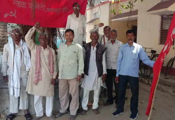 छात्र हितों को लेकर माले ने किया प्रदर्शन