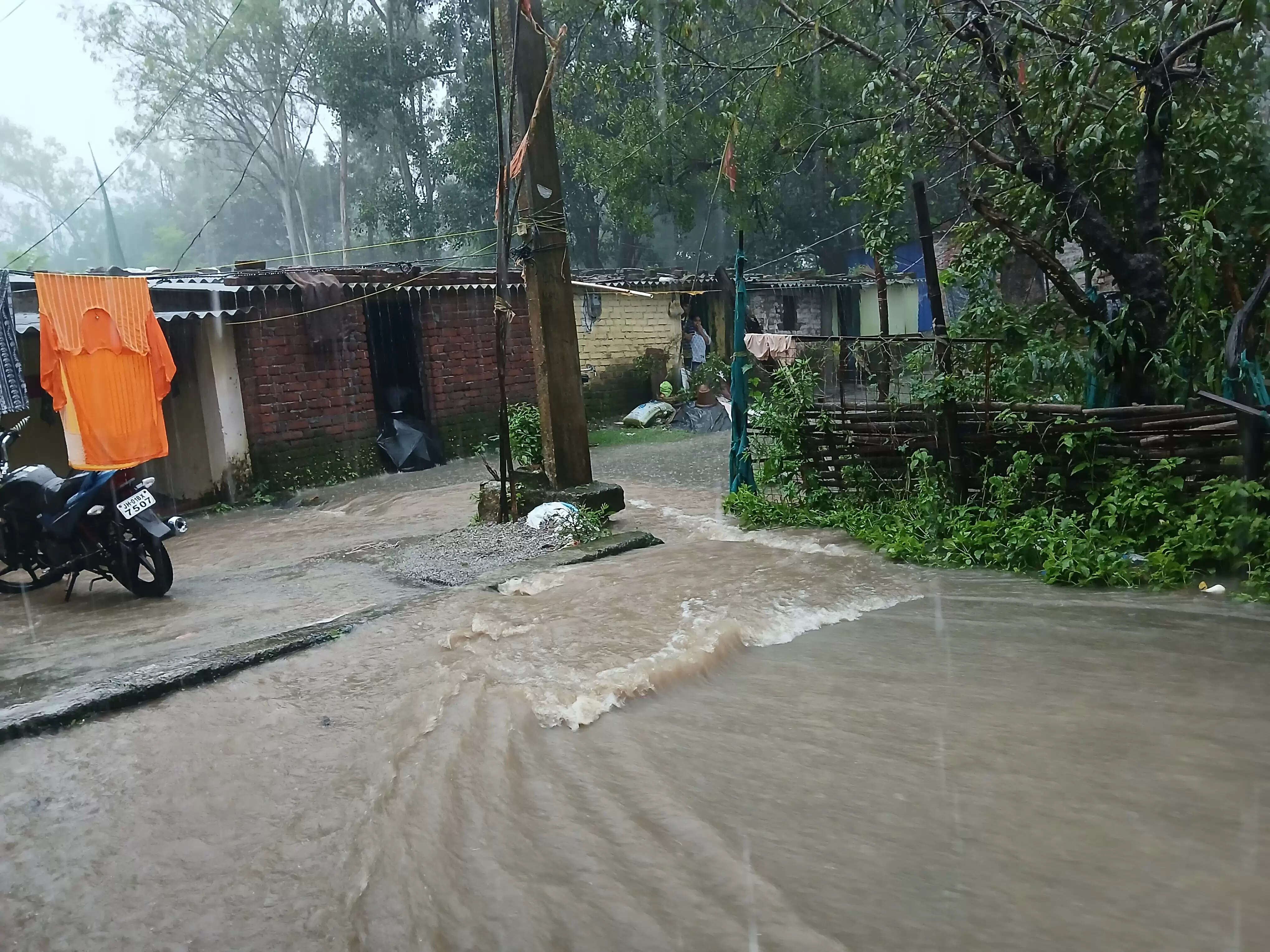 झारखंड के चार जिलों में तीन को भारी बारिश का ऑरेंज अलर्ट