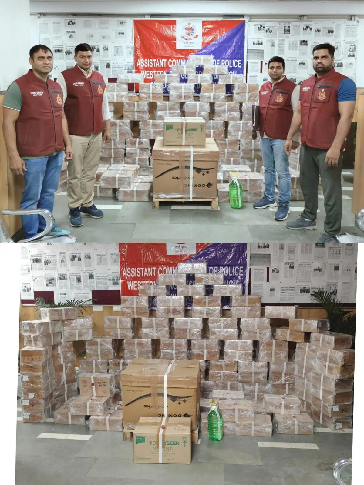 मियाद खत्म हो चुके खाद्य पदार्थों को दोबारा पैक कर बेचने के रैकेट का भंडाफोड़