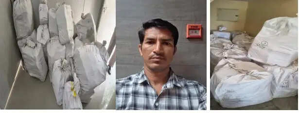 बाटा कंपनी के नाम से नकली फुटवियर बेचने वाला गिरफ्तार