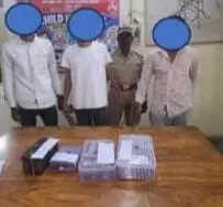 सुपौल मे 1,152 एमएल प्रतिबंधित नशीली इंजेक्शन बरामद, तीन गिरफ्तार
