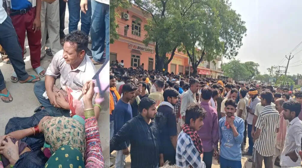स्कूल बस ने दूसरी कक्षा के छात्र को कुचला, मौत, ग्रामीणों ने विद्यालय में की तोड़फोड़