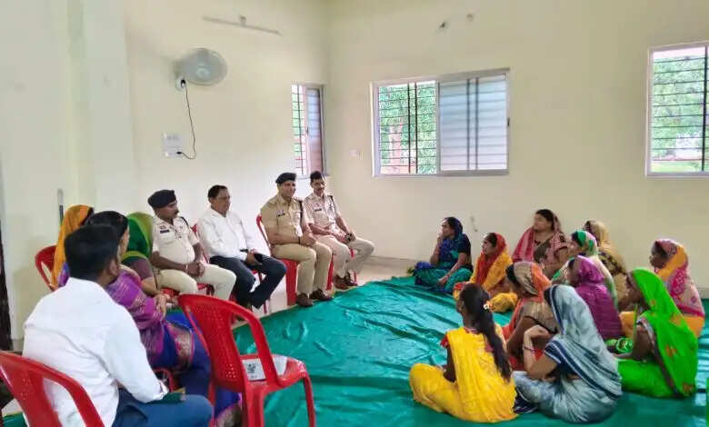 रायगढ़ : महापल्ली में जल्द खुलेगा पुलिस चौकी, महिला समिति ने महिला सदन में चौकी खोलने दी सहमति